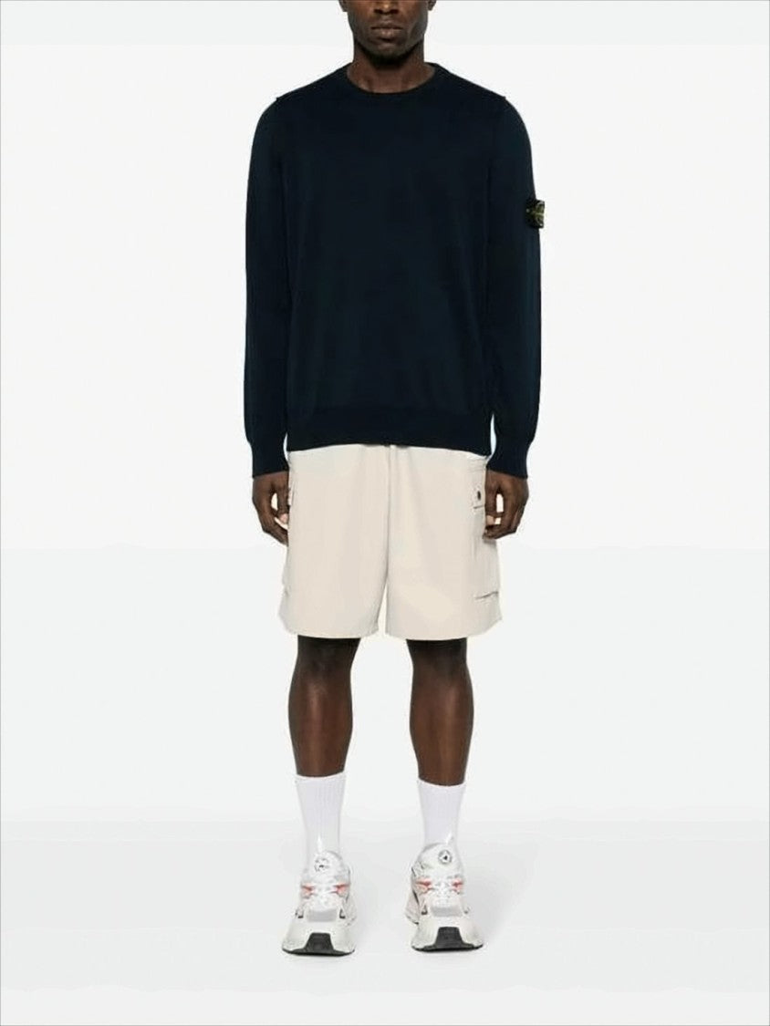 Stone Island Classic Crew Neck Cotton Sweater
