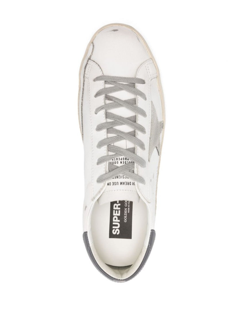 Golden Goose Panelled Sneakers With Suede Heel Accent