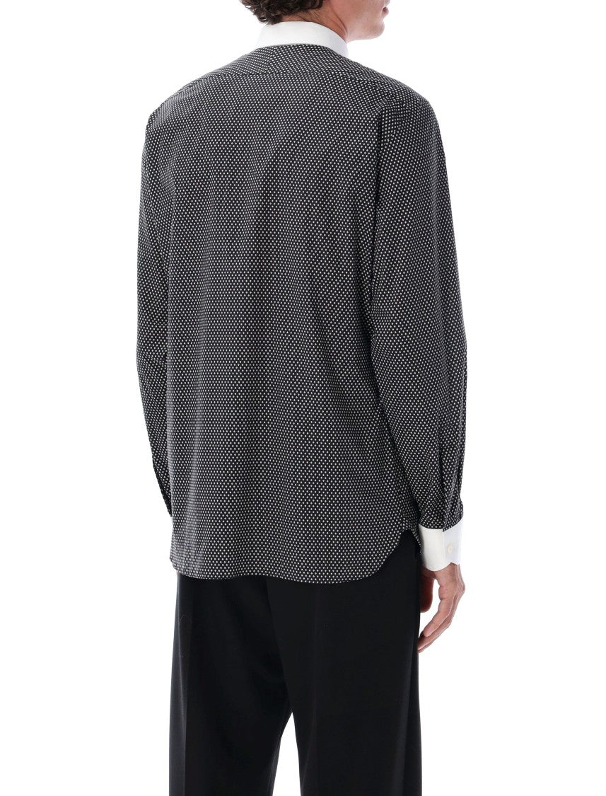 Tom Ford Cotton Shirt With Diamond Print