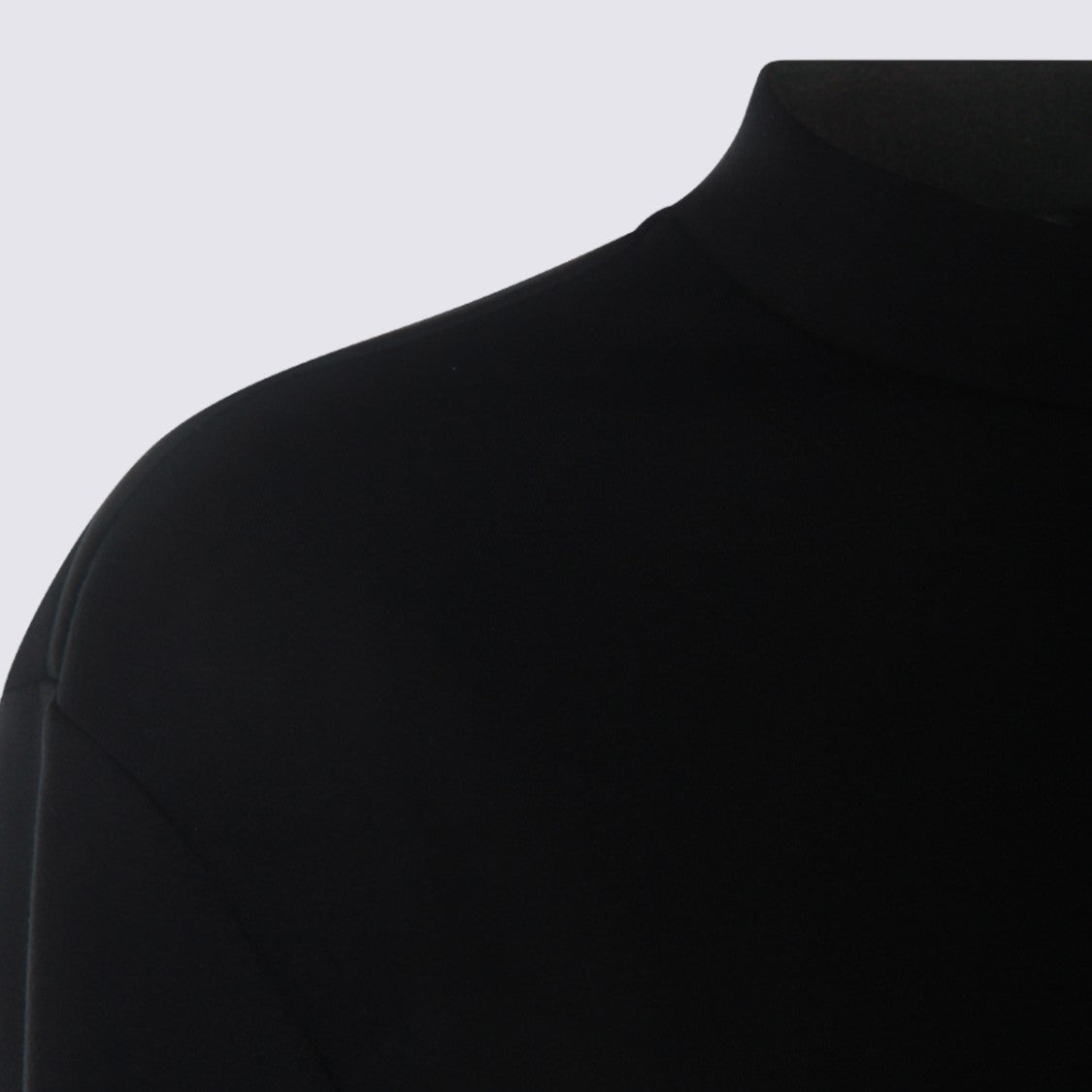 Moncler Genius X Edward Enninful Minimalist High-Neck Sweater With Cropped Silhouette