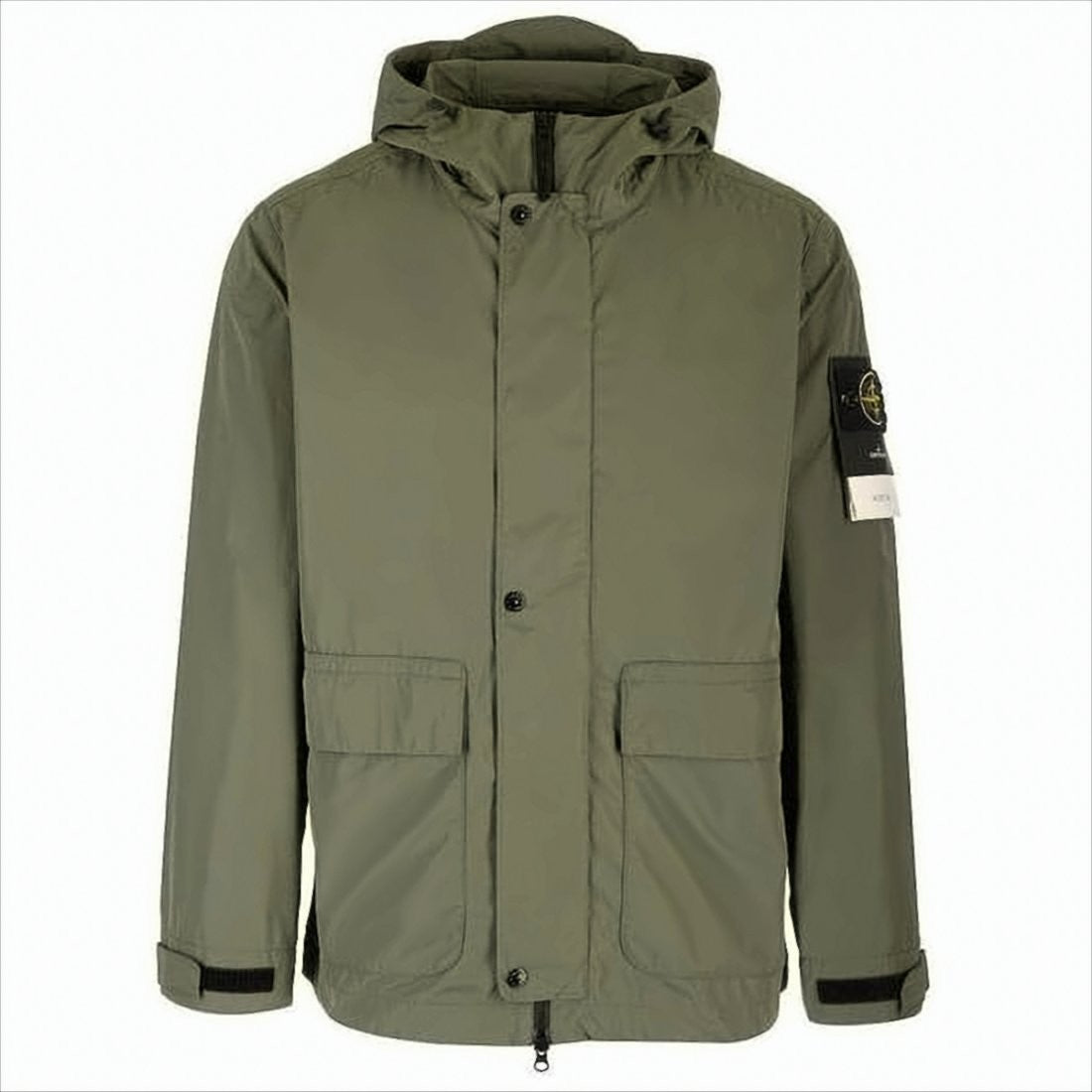 Stone Island Hooded Green Stone Island Jacket