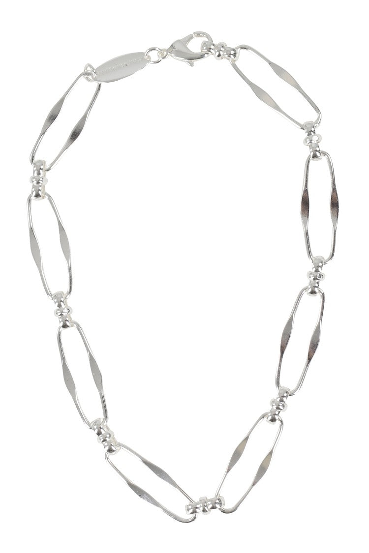 Federica Tosi Twisted Oval Link Necklace