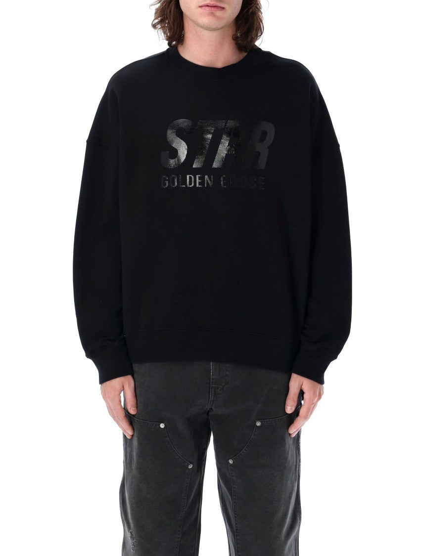 Golden Goose Star Logo Crew Neck Sweatshirt