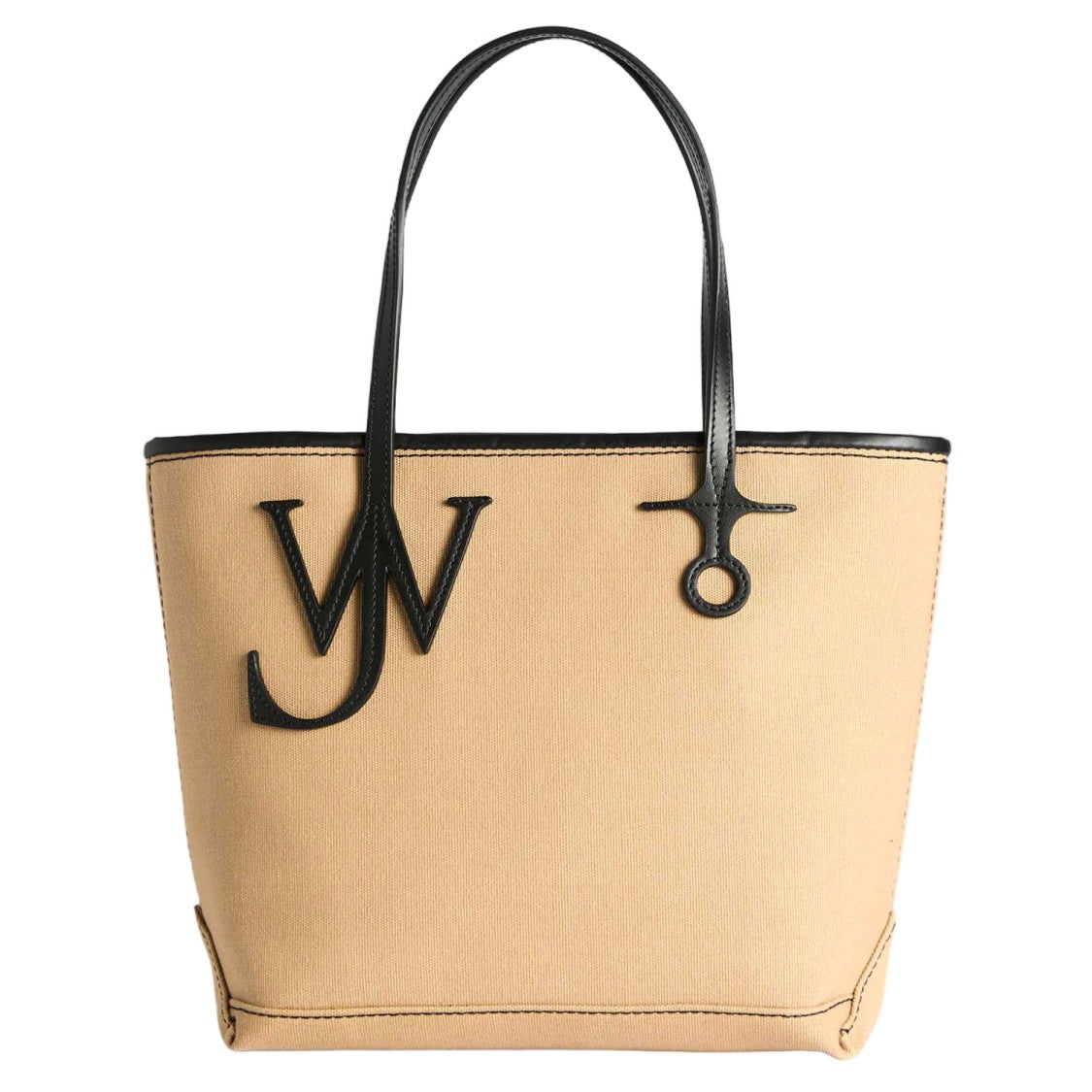 J. W. Anderson Structured Beige Cotton Canvas Tote