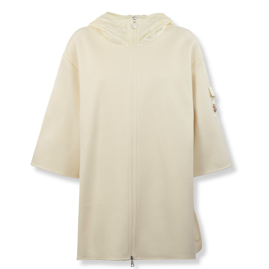 Moncler Hooded Quilted Cape