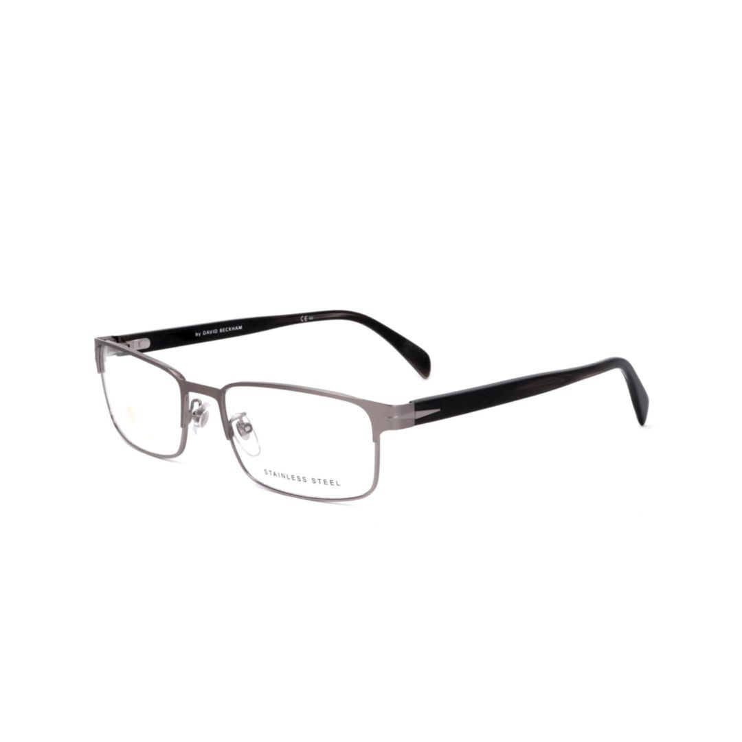 David Beckham Db 1069 Rectangular Grey Metal Eyeglasses