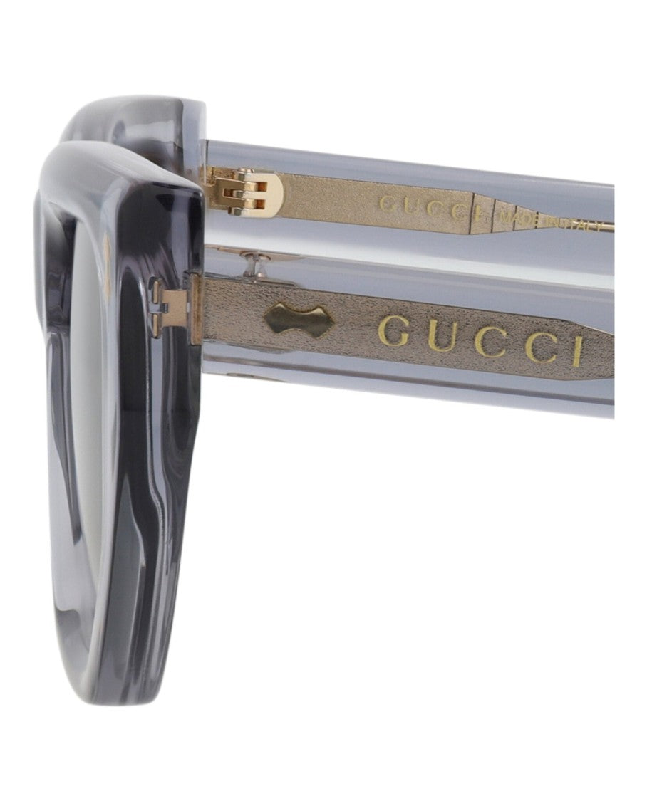 Gucci Cat Eye-Frame Recycled Acetate Sunglasses