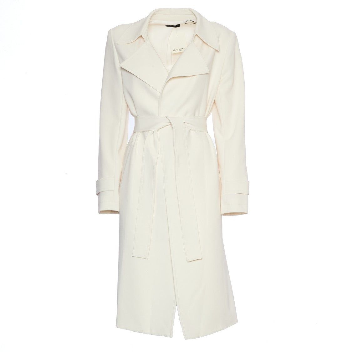 Theory Admiral Crêpe Trench Coat With Waist Tie