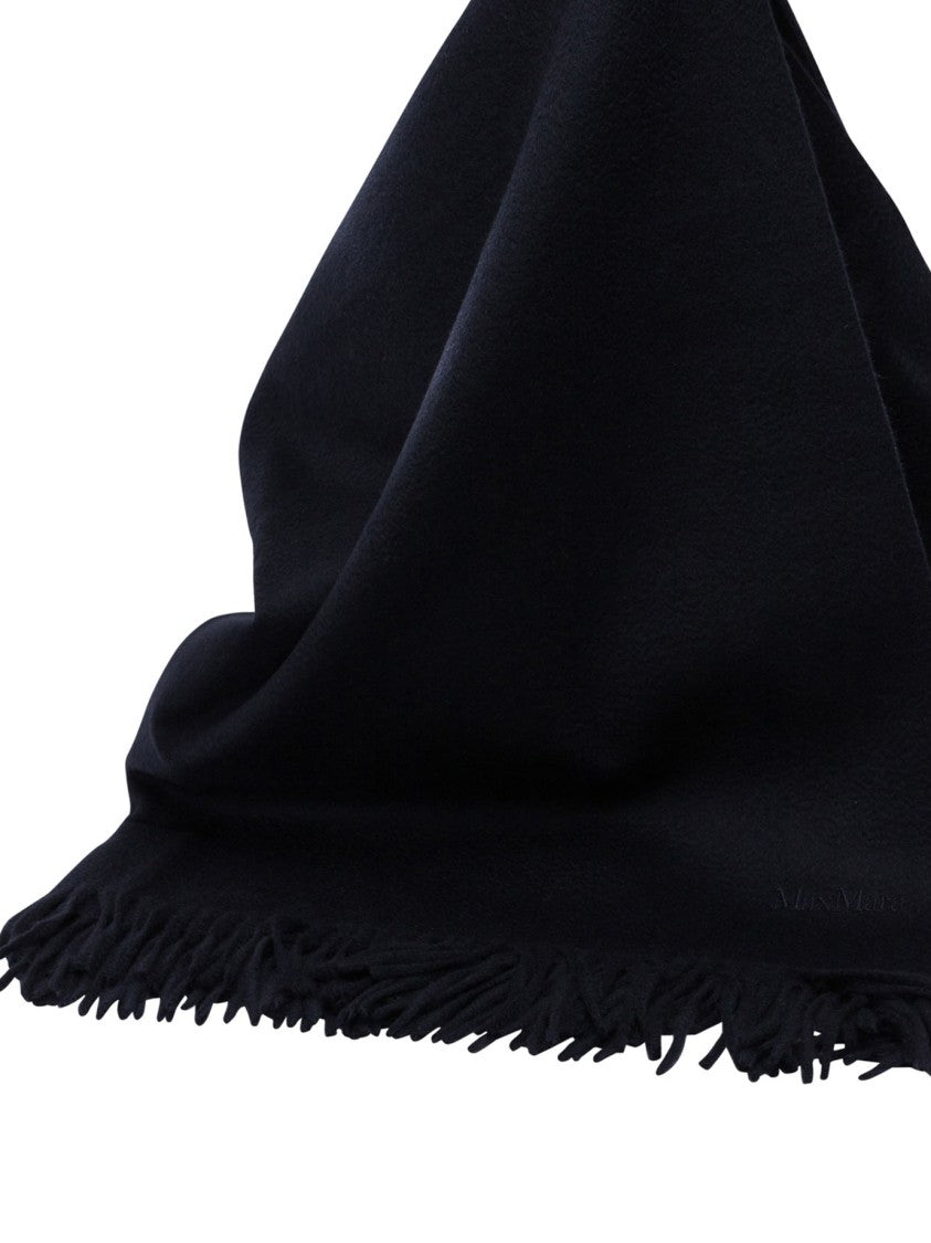 Max Mara Cashmere Stole With Fringed Edges