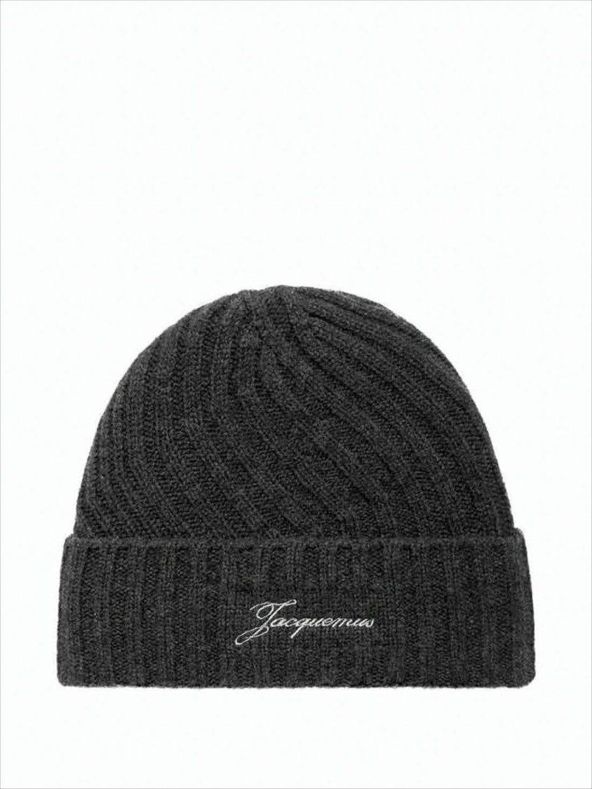 Jacquemus Ribbed Cashmere And Merino Wool Beanie
