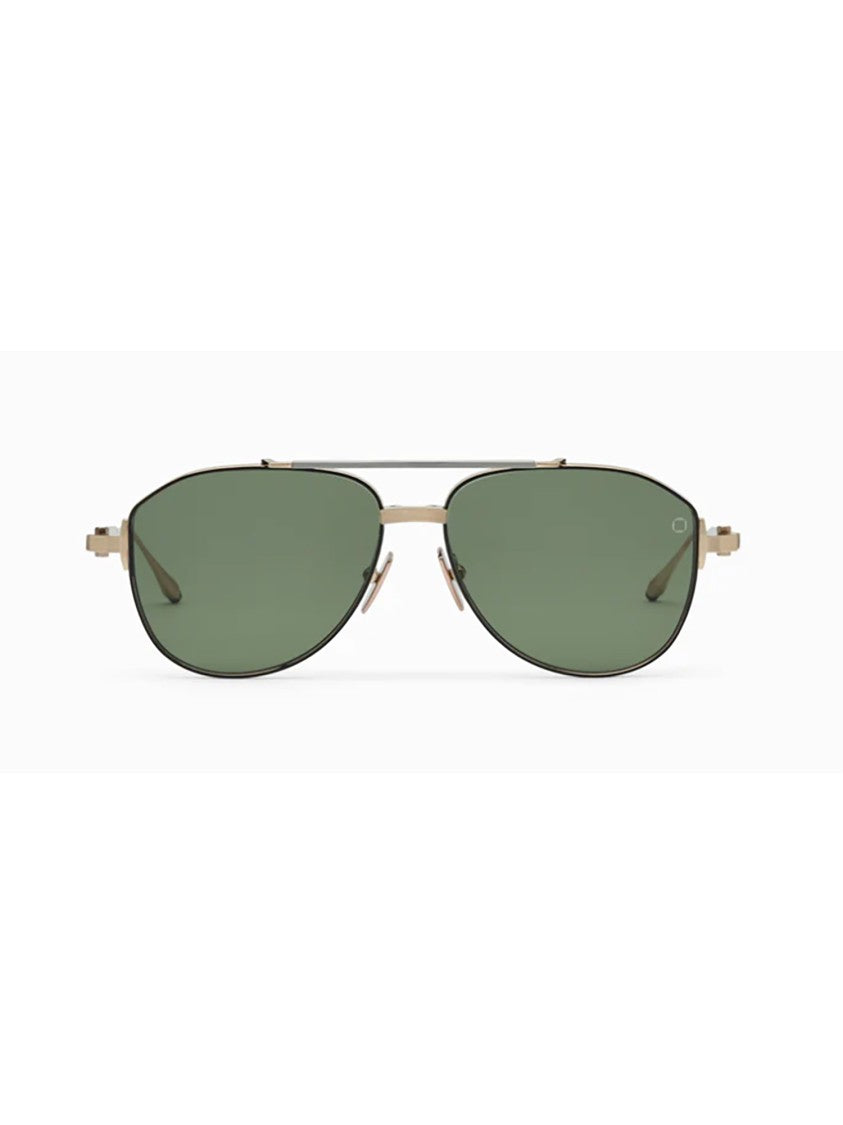 Akoni Helios Double Bridge Titanium Sunglasses