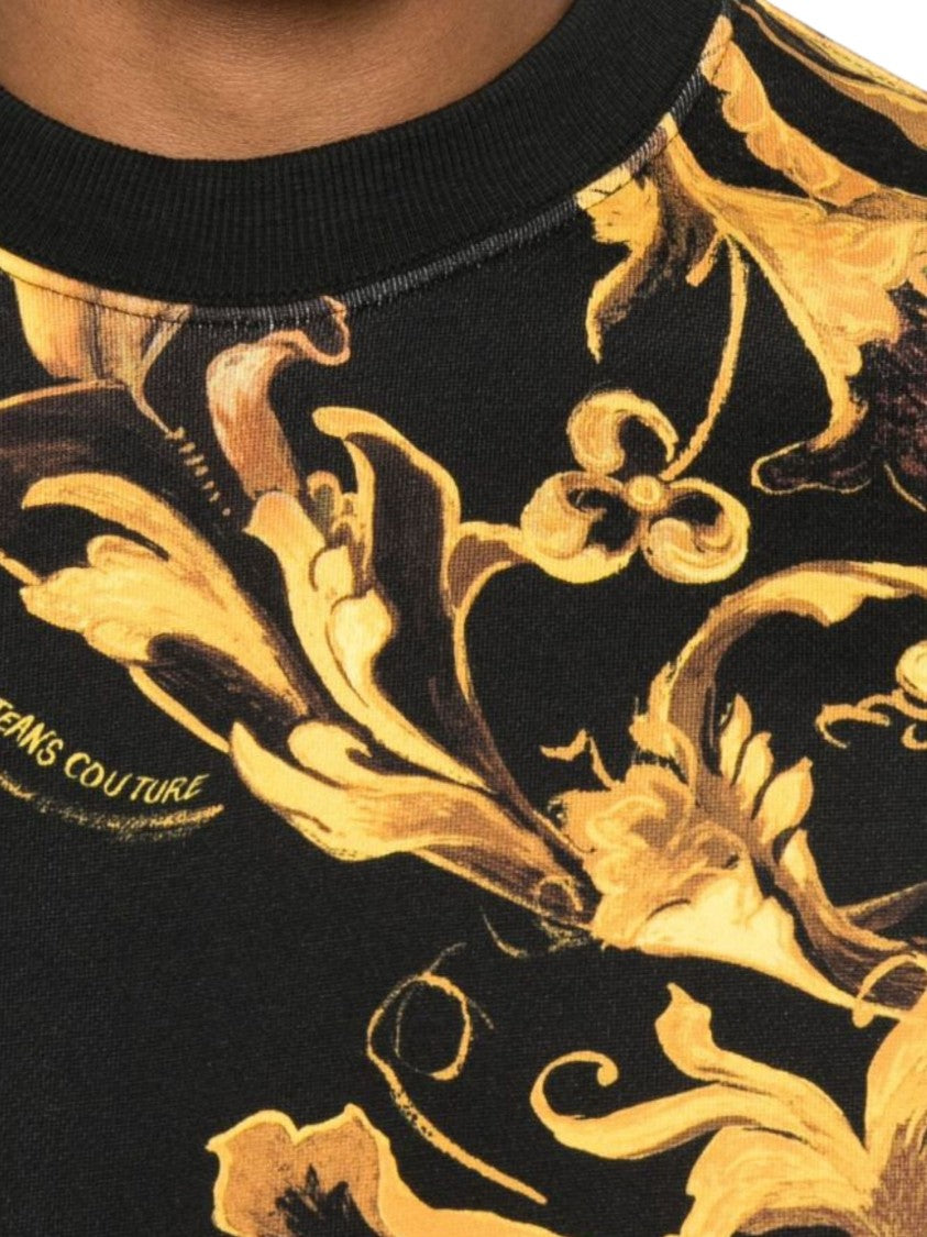Versace Jeans Couture Ornate Baroque Print Sweatshirt