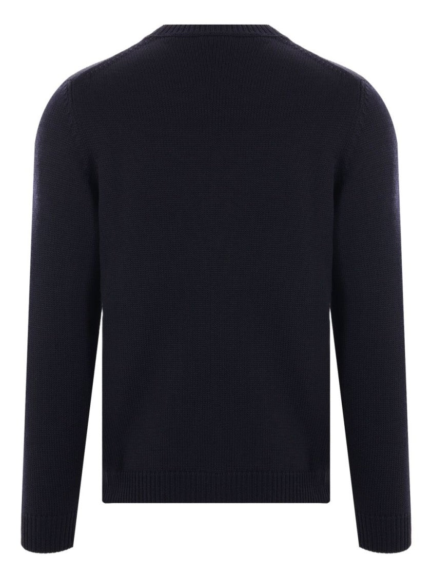 Roberto Collina Merino Wool Crew Neck Sweater