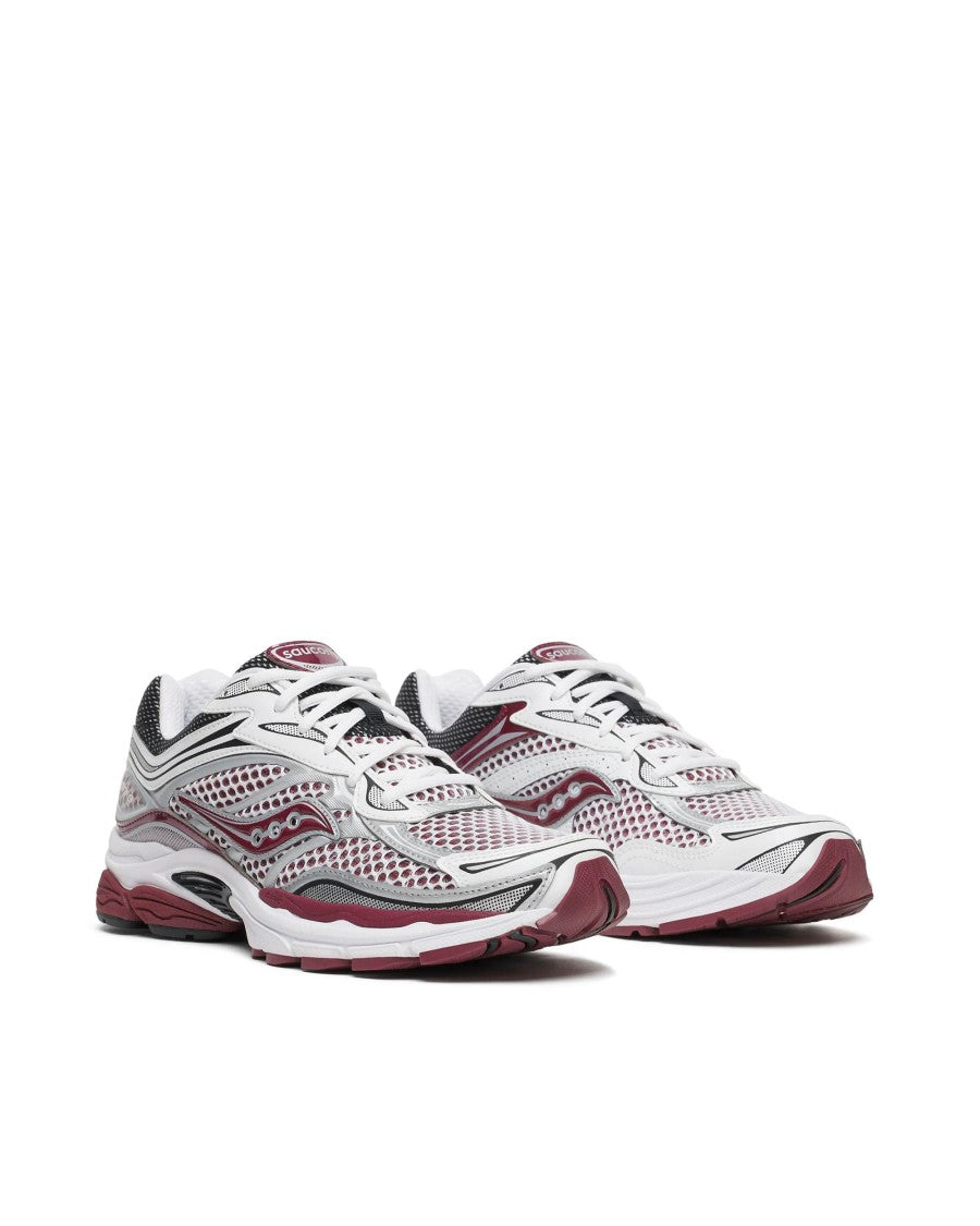 Saucony Progrid Omni 9 Suede-Mesh Sneakers