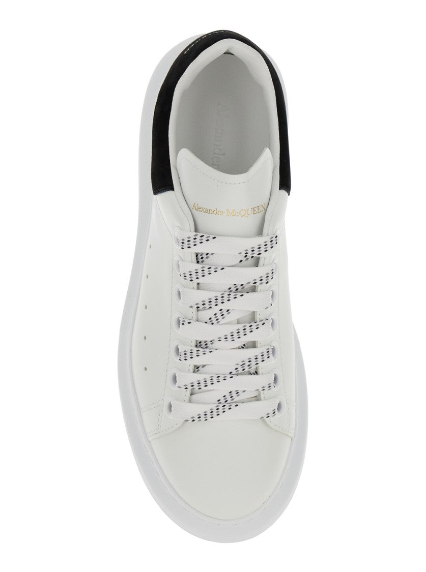 Alexander Mcqueen White Leather Sneakers