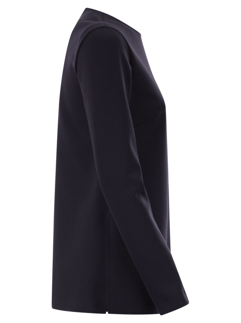 Max Mara Mxpneutro - Slim Fit Crew Neck Top