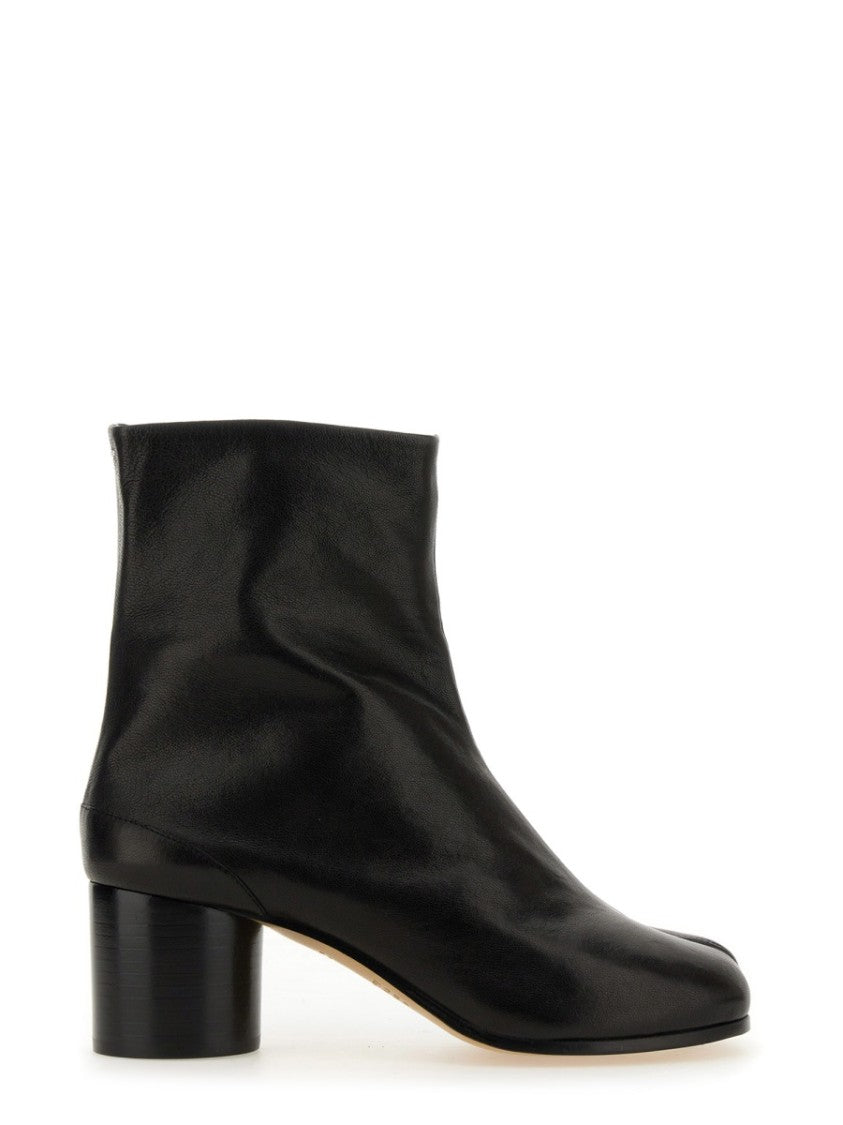Maison Margiela Tabi Boot With Distinctive Split-Toe Design And Block Heel