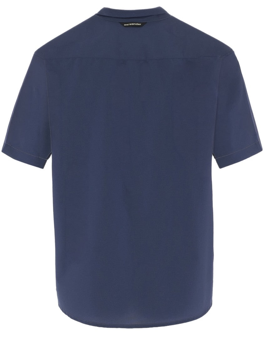 And Wander Nylon Shirt With Patch Pocket
