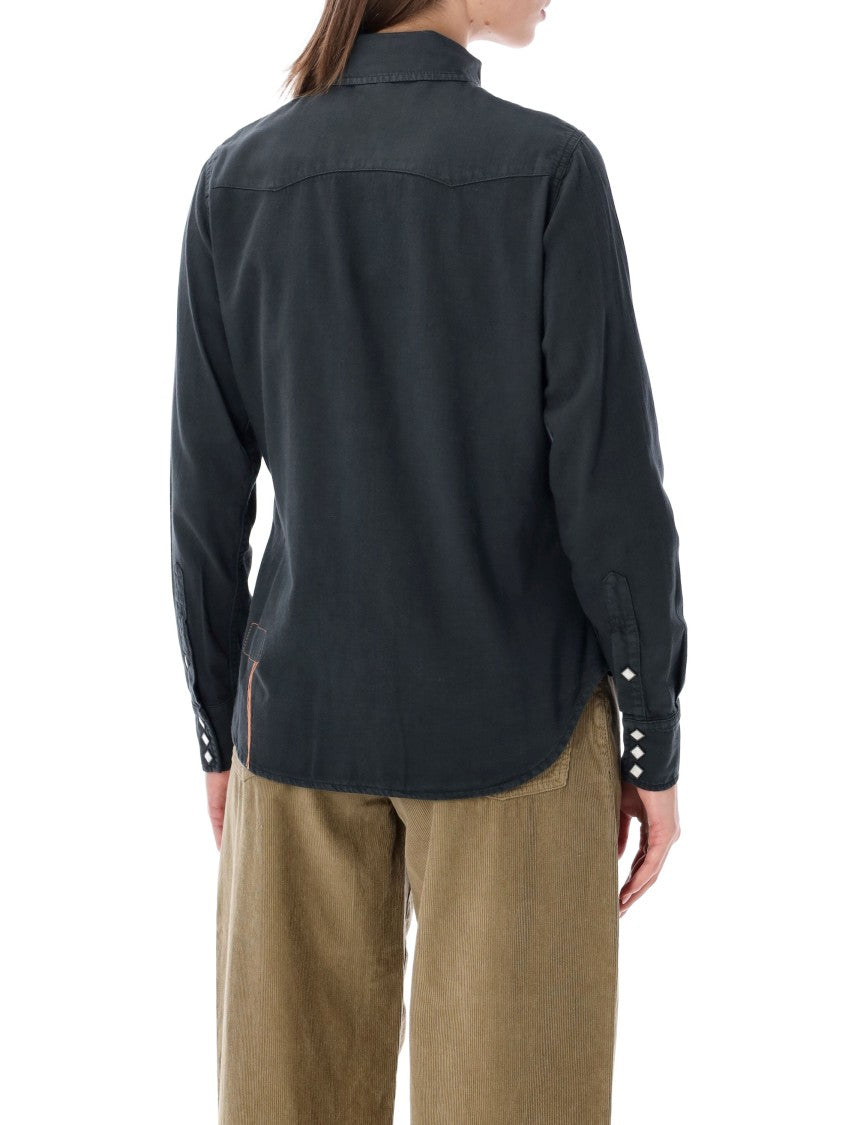 Fortela Western Diamond-Button Texan Shirt