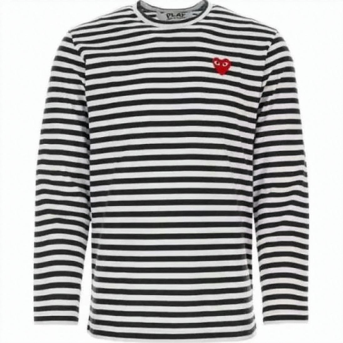 Comme Des Garçons Horizontal Stripe Long-Sleeved Shirt