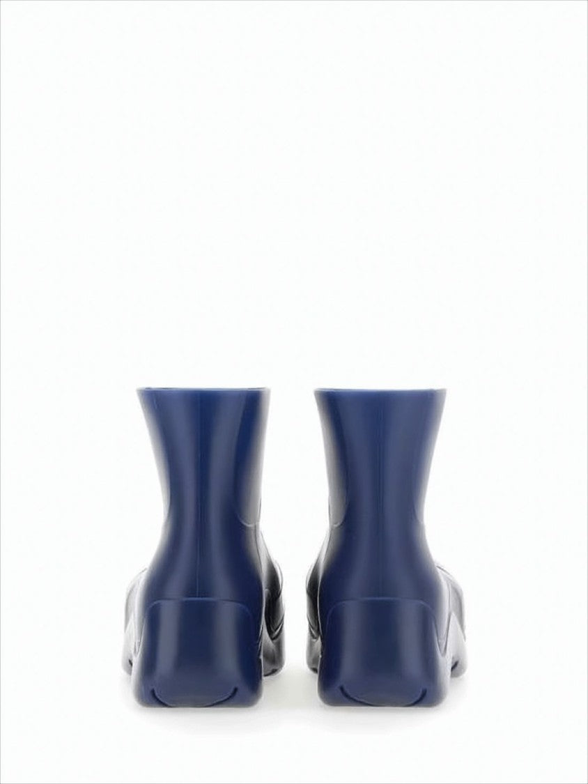 Bottega Veneta Matte Rubber Ankle Boots