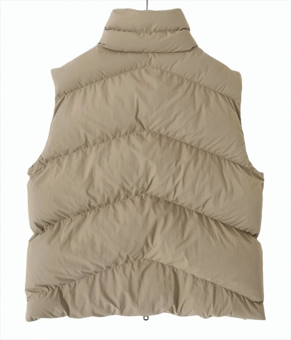 Studio Nicholson High Collar Quilted Puffer Vest