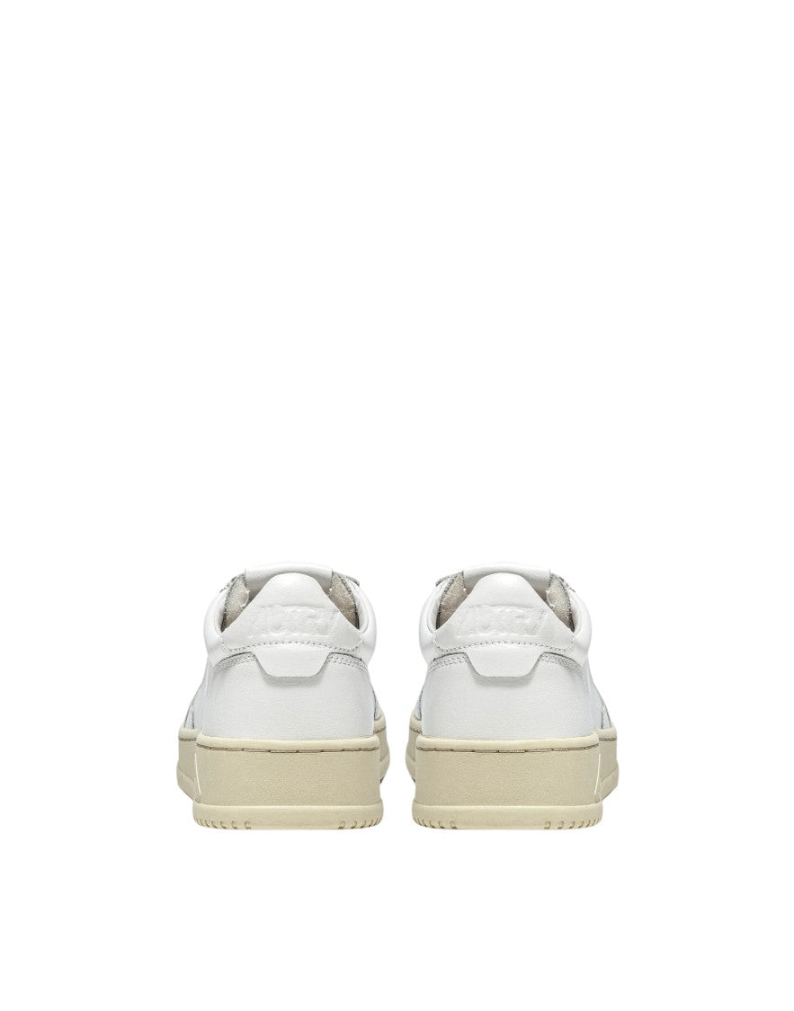 Autry White Leather Medalist Sneakers