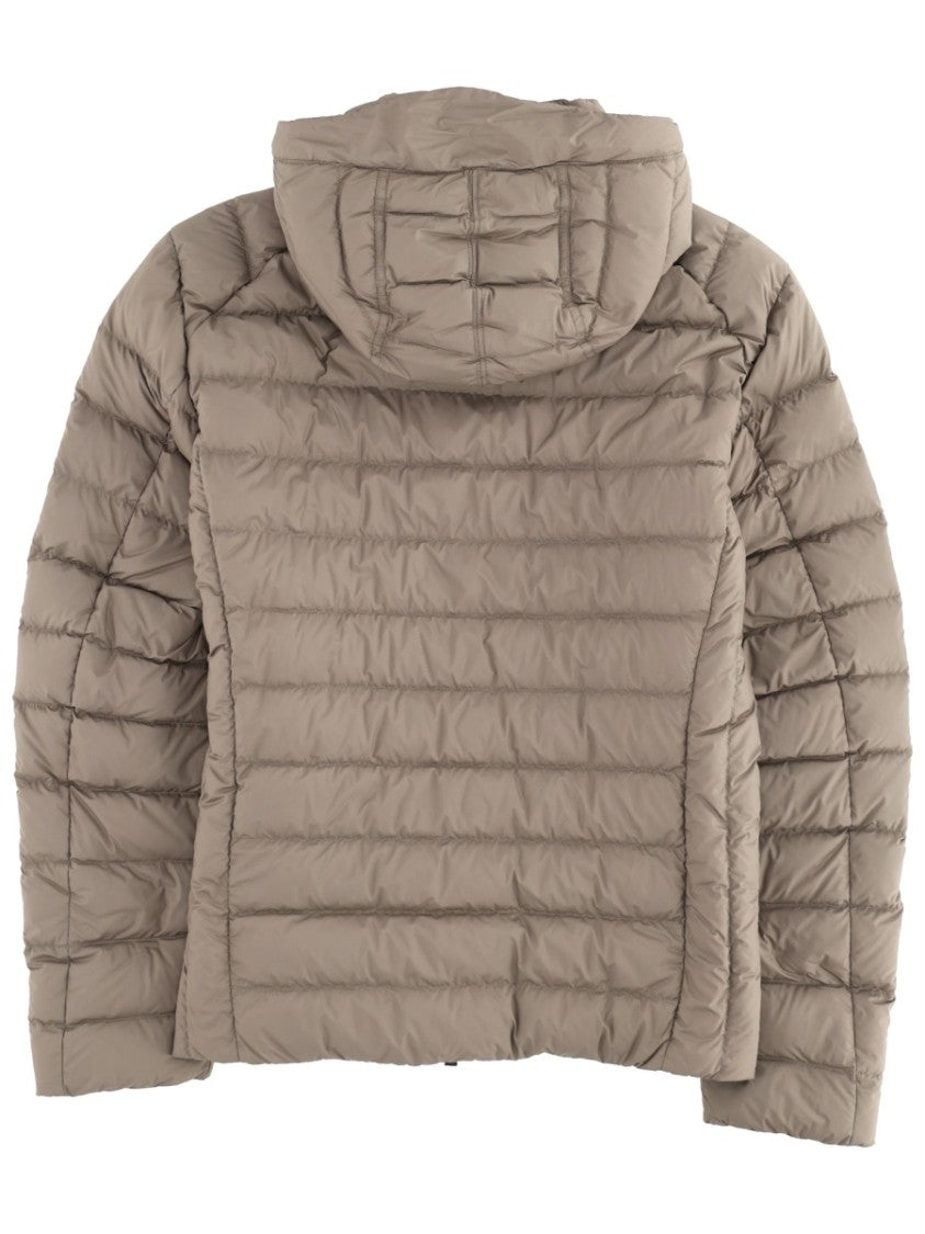 Parajumpers Green Quilted Slim Down Jacket