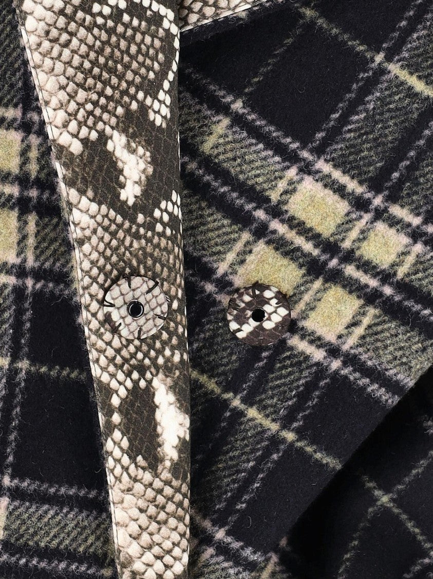 Duran Lantik Checked Coat – Multicolor