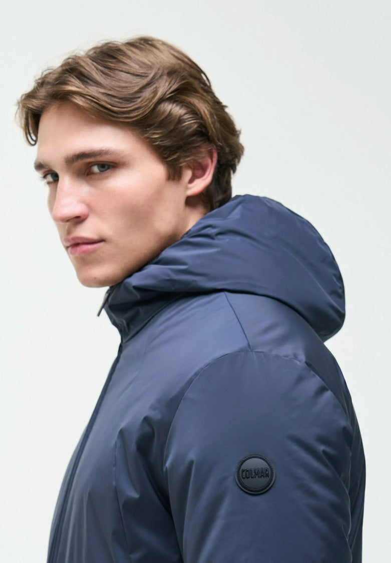 Colmar Deep Blue Matte Finish Minimalist Jacket