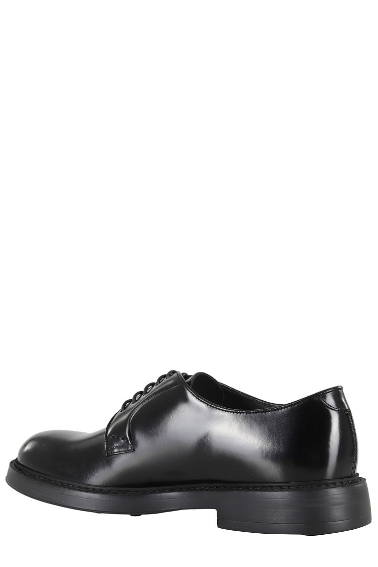 Doucal's Horse Lace-Up Derby Shoes