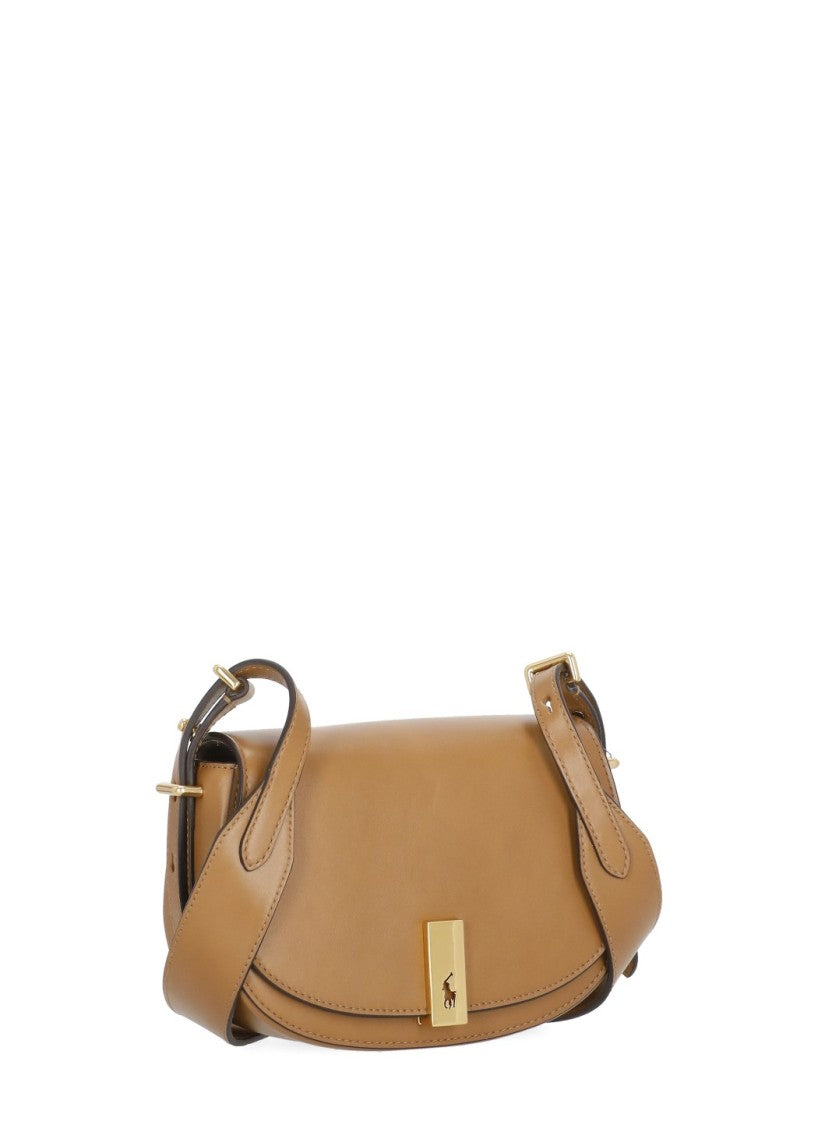 Polo Ralph Lauren Mini Saddle Bag With Structured Silhouette And Logo Detail