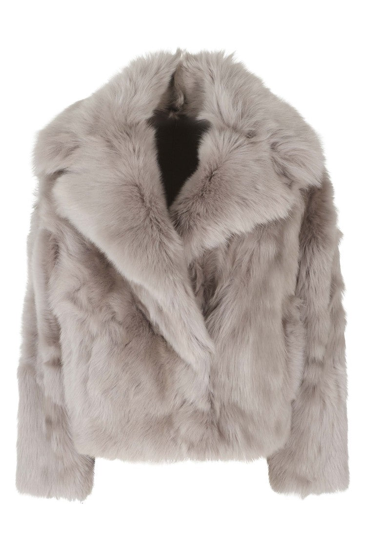 Blancha Dove Grey Toscana Shearling Jacket