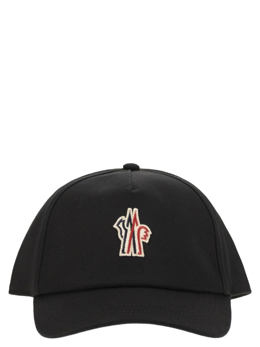 Moncler Grenoble Cotton Gabardine Baseball Cap
