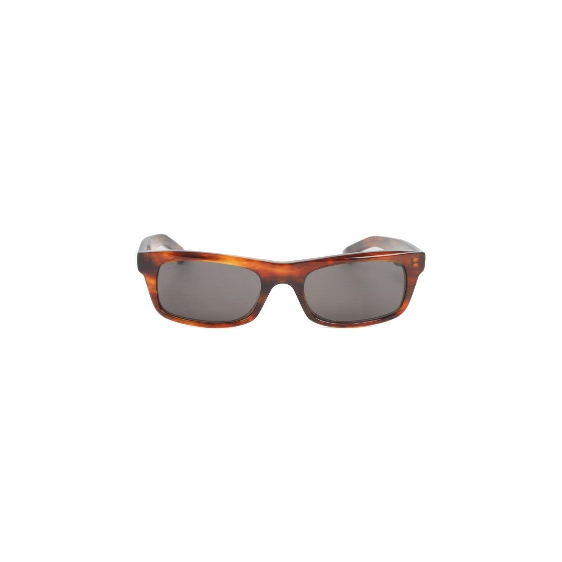 Balenciaga Classic Square Frame Acetate Sunglasses With Tortoiseshell Pattern