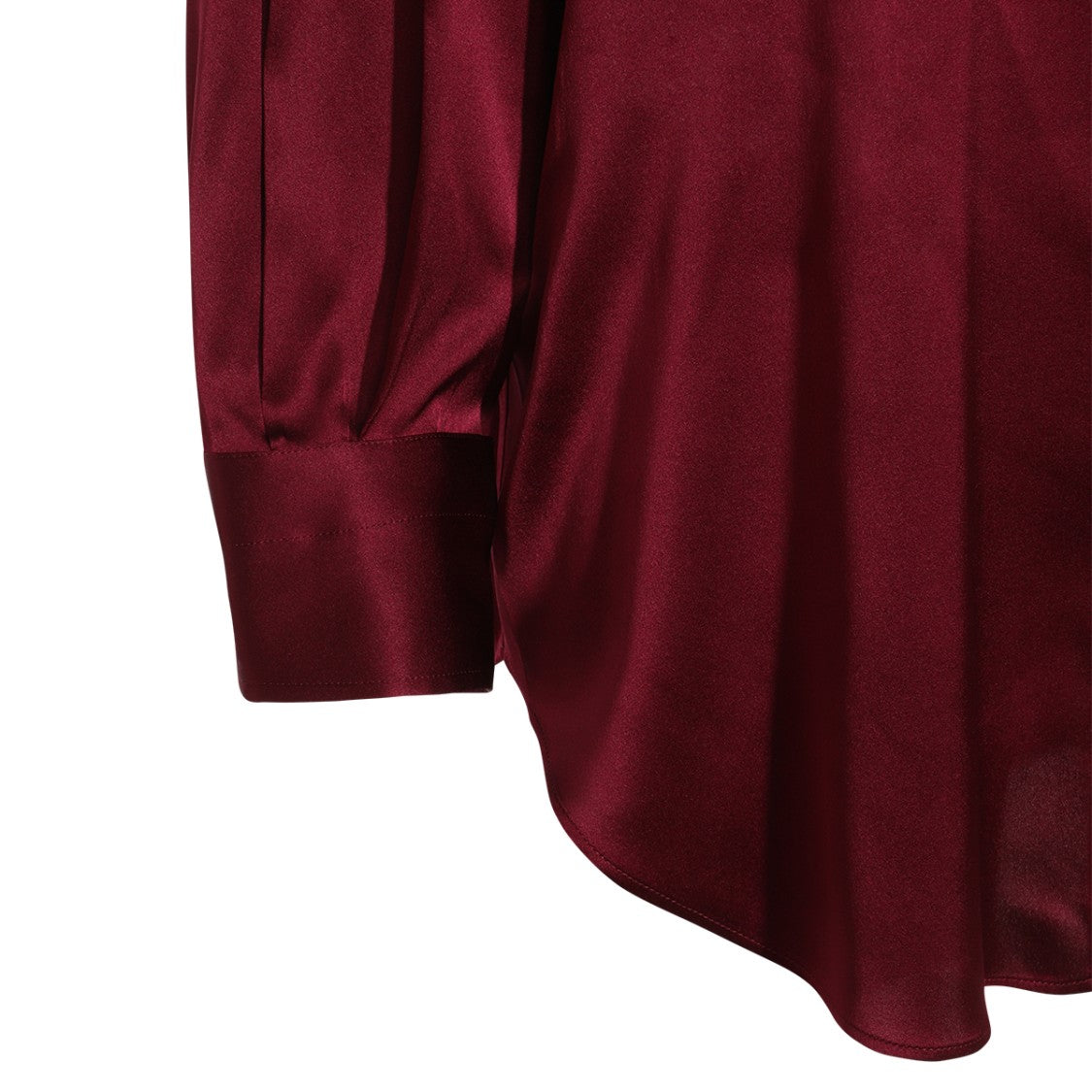 Tom Ford Dark Red Silk Shirt