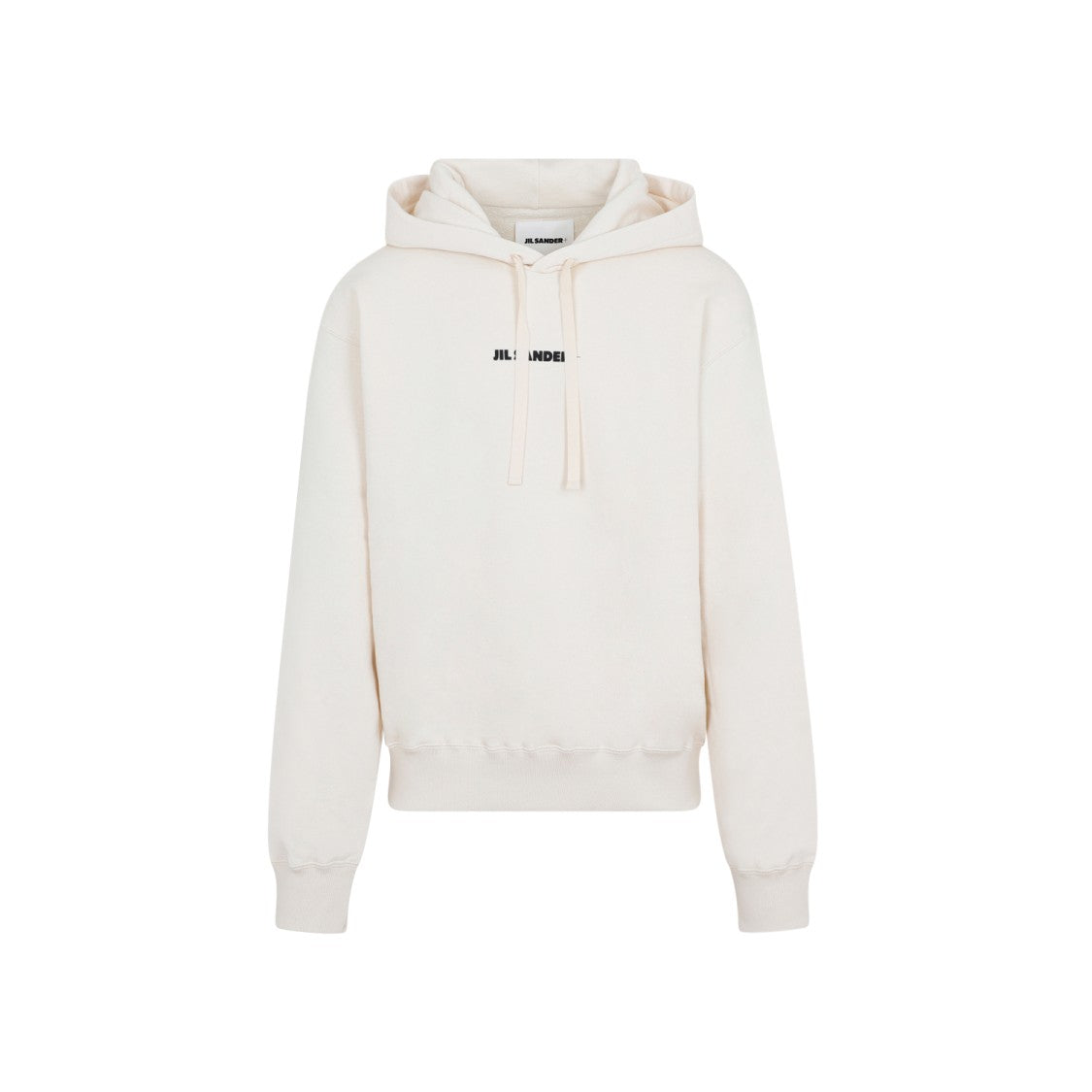 Jil Sander Dune Cotton Logo Hoodie