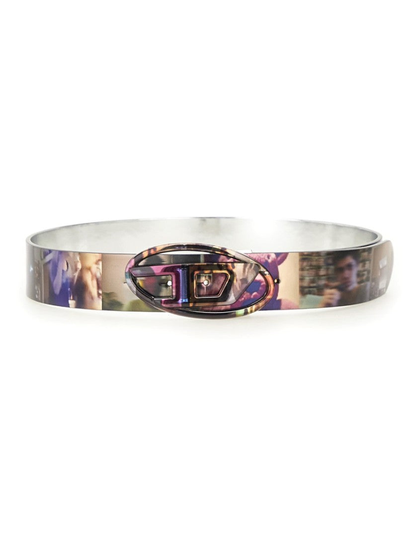 Diesel "Livestream" Print Belt