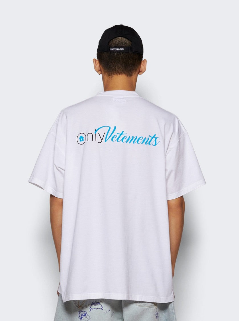Vetements Only Vetements Tee White