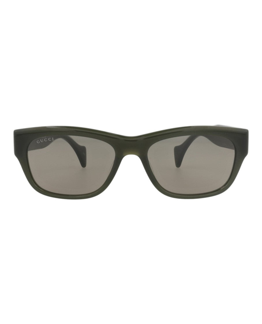 Gucci Square-Frame Recycled Acetate Sunglasses