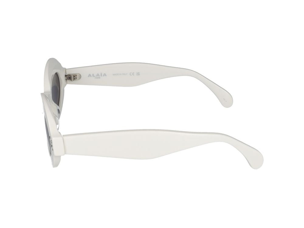 Azzedine Alaïa Sunglasses Aa0059s 002 Ivory Ivory Grey 49/22/140