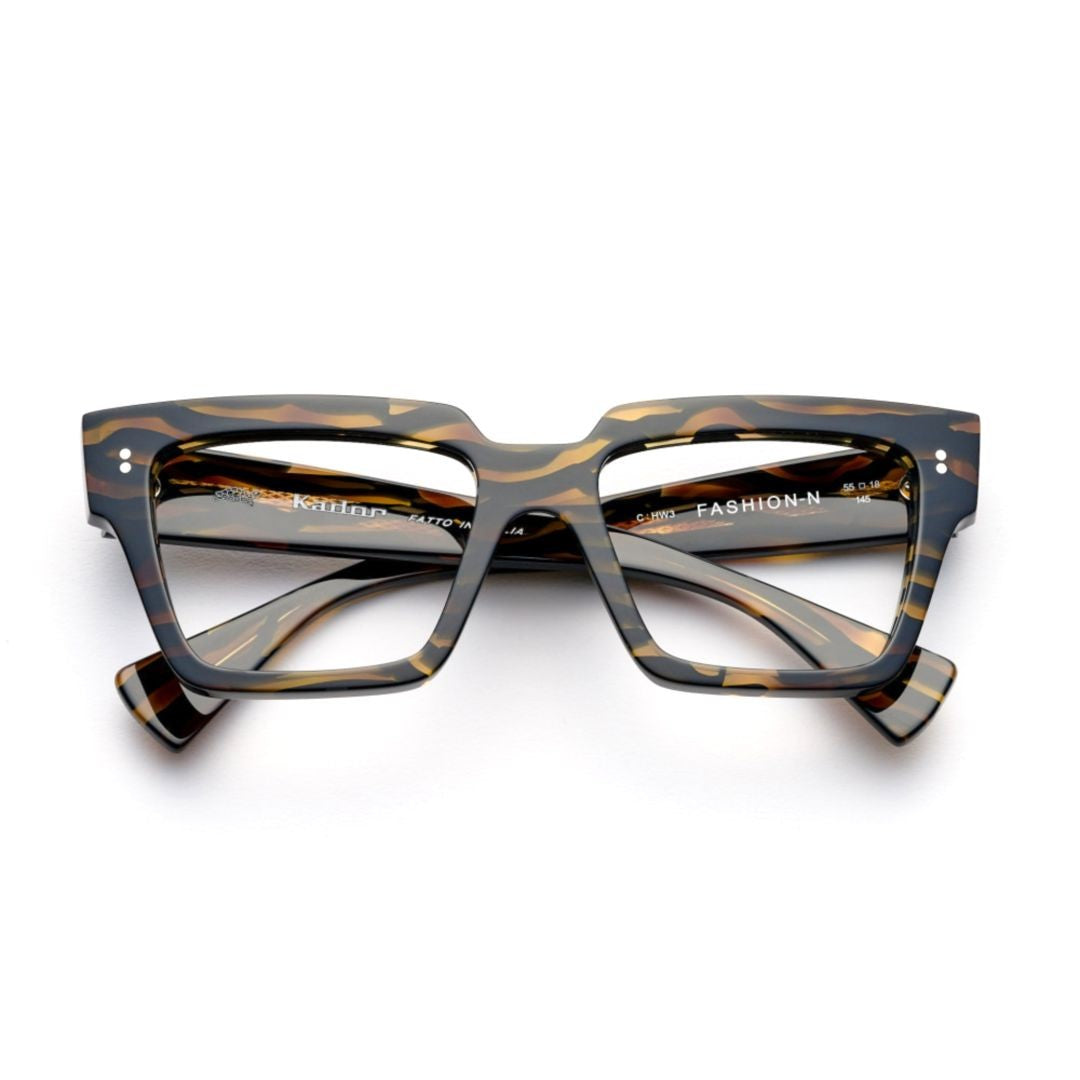 Kador Fashion/N Oversized Tortoiseshell Frame Eyeglasses
