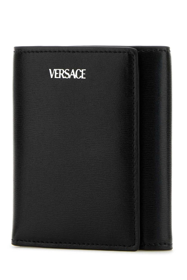 Versace Black Leather Wallet