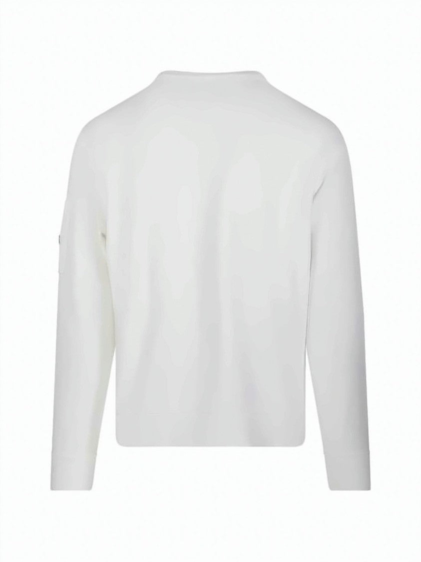 C.P. Company Crew Neck Top With Subtle Pocket Detail