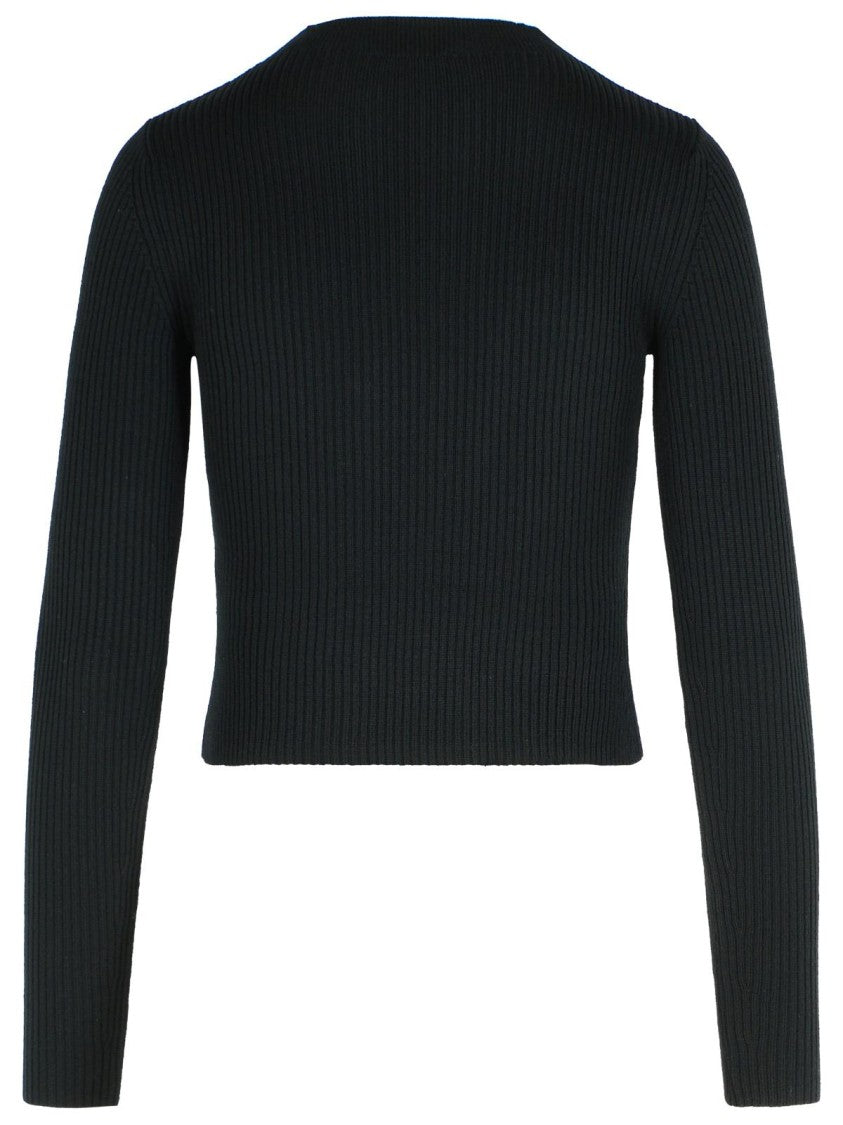 Diesel 'Olina' Black Wool Sweater