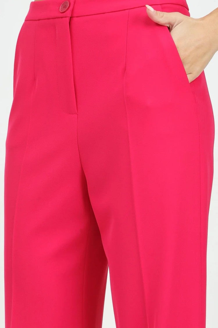 Patrizia Pepe Classic Trousers - Fuchsia