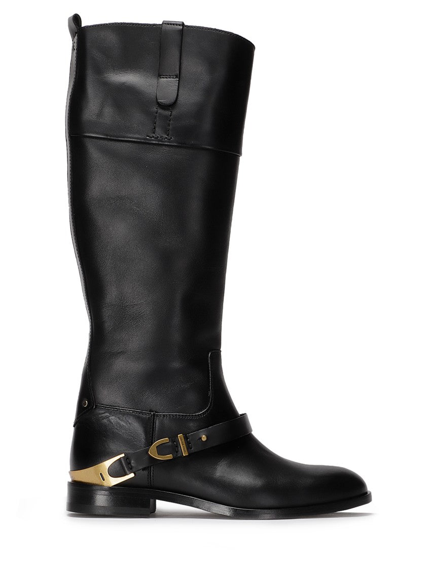 Golden Goose Charlie New Leather Upper Boot