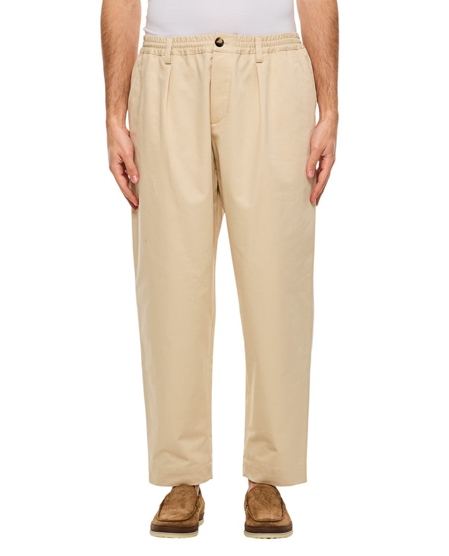 Marni Cropped Cotton Trousers
