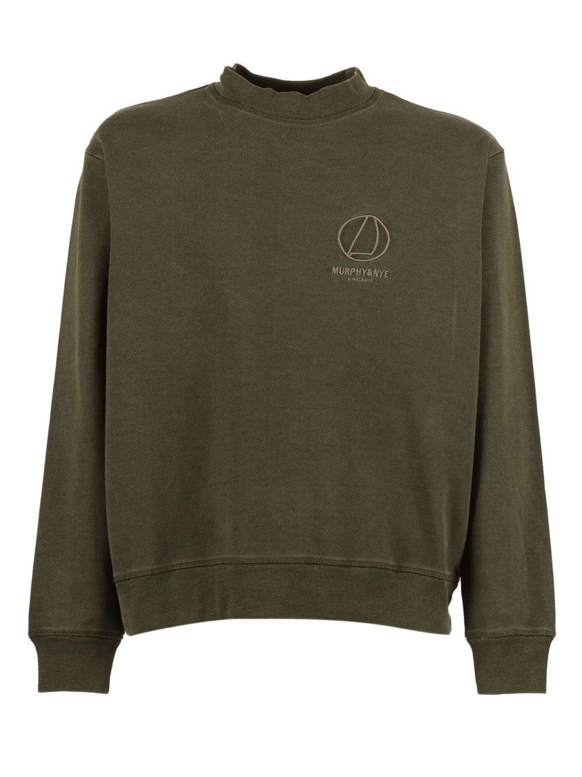 Murphy & Nye Olivine Sheave Vintage Embroidered Sweatshirt