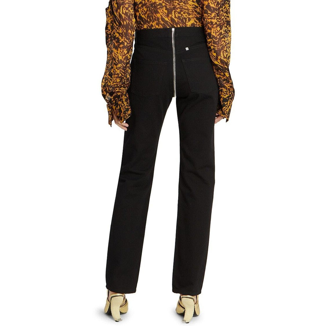 Givenchy Black Cotton Denim Jeans